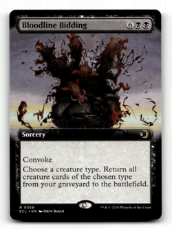 MTG - Bloodline Bidding (Extended Art) #359 (R) - Lorwyn Eclipsed - Image 1
