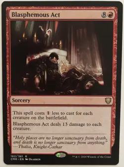 Commander Legends - 162/361 - Blasphemous Act - R - Image 1