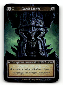 FOIL - Sorcery: Contested Realm Death Knight (Exceptional) - Gothic - Image 1