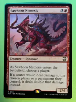 Sawhorn Nemesis Commander: Modern Horizons 3 Regular - Image 1