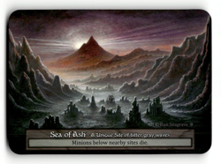 Sorcery: Contested Realm Sea of Ash (Unique) - Gothic - Image 1