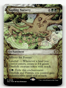 FOIL - MTG - Sapling Nursery #328 (Showcase) (R) - Lorwyn Eclipsed - Image 1