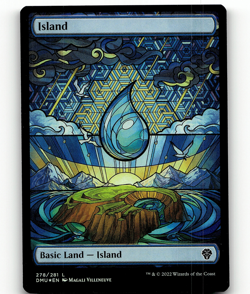 FOIL - MTG Dominaria United - Island (Showcase) 278 - Image 1