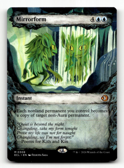 MTG - Mirrorform (Showcase) #308 (M) - Lorwyn Eclipsed - Image 1