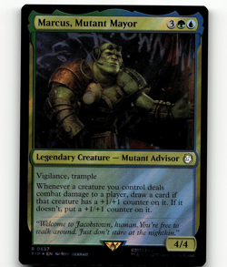 MTG Marcus, Mutant Mayor (Surge Foil) - Universes Beyond: Fallout - Image 1