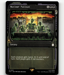 MTG Nuclear Fallout (Showcase) - Universes Beyond: Fallout - Image 1