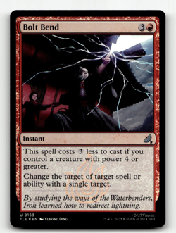 FOIL - MTG - Bolt Bend #163 - Avatar: The Last Airbender: Eternal-Legal - Image 1