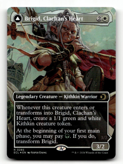 FOIL - MTG - Brigid, Clachan's Heart #285 (Borderless) (R) - Lorwyn Eclipsed - Image 1