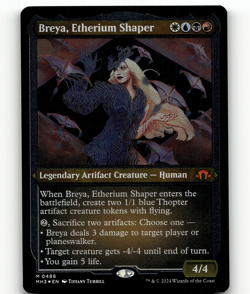 MTG Breya, Etherium Shaper (Foil Etched) #486 - Modern Horizons 3 - Image 1