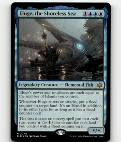 FOIL - MTG Eluge, the Shoreless Sea #49 - Bloomburrow - Image 1