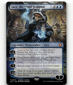 MTG Jace, the Mind Sculptor (Borderless) #75 - Commander: Bloomburrow - Image 1