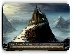 Sorcery: Contested Realm Mount Ussar Sanctuary (Unique) - Gothic - Image 1