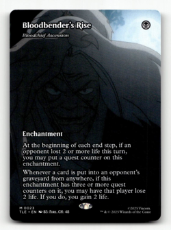 MTG Bloodbender's Rise - Bloodchief Ascension (Borderless) #23 Avatar: The Last - Image 1