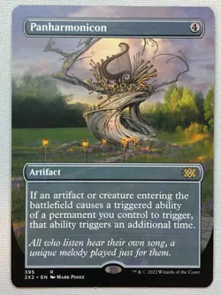 MTG Double Masters 2022 Panharmonicon (Borderless) 395 NM/M - Image 1