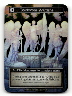 FOIL - Sorcery: Contested Realm Tombstone Wardens (Elite) - Gothic - Image 1