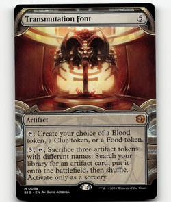 MTG Transmutation Font (Showcase) 58 - Outlaws of Thunder Junction - Image 1