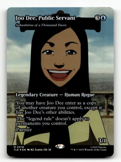 FOIL - MTG Joo Dee, Public Servant (Borderless) #18 - Avatar: The Last Airbender - Image 1