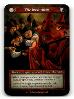 Sorcery: Contested Realm The Inquisition (Unique) - Gothic - Image 1