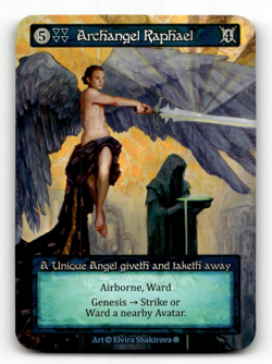 Sorcery: Contested Realm Archangel Raphael (Unique) - Gothic - Image 1