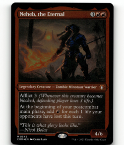 MTG - Neheb, the Eternal (Foil Etched) 545 - Commander Masters - M - Image 1