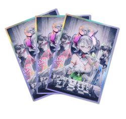 YuGiOh! Labrynth Splints and Scrub HOLO TCG Trading Card Sleeves Holo 50Pcs - Image 1