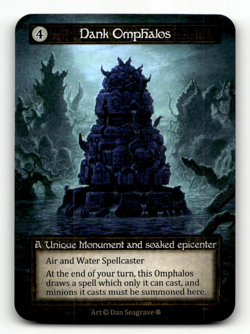 Sorcery: Contested Realm Dank Omphalos (Unique) - Gothic - Image 1