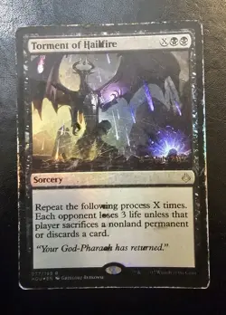 Torment of Hailfire Prerelease Foil - Hour of Devastation MTG - Image 1