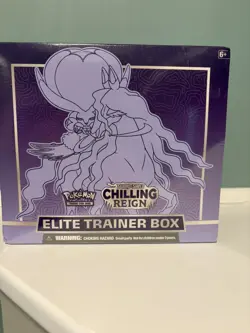 Pokemon TCG Chilling Reign Elite Trainer Box ETB Shadow Rider Art Factory Sealed - Image 1