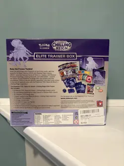 Pokemon TCG Chilling Reign Elite Trainer Box ETB Shadow Rider Art Factory Sealed - Image 3