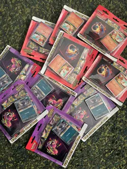 Pokemon TCG Tech Sticker Collection: Ascended Heroes 3 Pack Blister Pack - Image 1