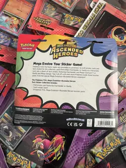 Pokemon TCG Tech Sticker Collection: Ascended Heroes 3 Pack Blister Pack - Image 4