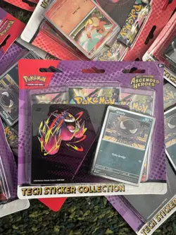 Pokemon TCG Tech Sticker Collection: Ascended Heroes 3 Pack Blister Pack - Image 5