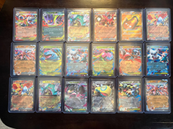 2025-26 Pokemon Cards Mega EX & EX Full Art Holo Lot of 18 - Image 1