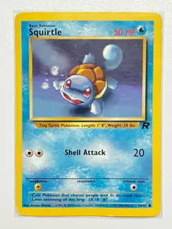 Pokemon - Squirtle 68/82 Team Rocket - LP/MP - Image 1