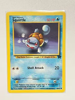 Pokemon - Squirtle 68/82 Team Rocket - LP/MP - Image 3