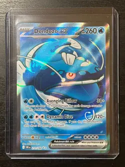 2025 POKEMON DRI EN-DESTINED RIVALS ULTRA RARE #211 DONDOZO EX - Image 1