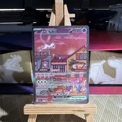 Mew EX SVP 053 Pokemon TCG Scarlet Violet 151 UPC Black Star Promo - Image 1