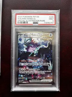 Pokemon Walking Wake ex 205/162 Temporal Forces Holo PSA 9 - Image 1