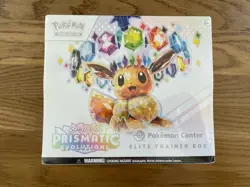 Prismatic Evolutions Pokemon Center Elite Trainer Box ETB - New Sealed - Image 1
