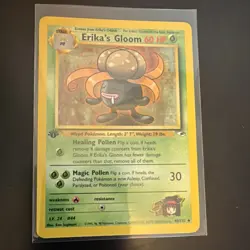 Pokemon Erika's Gloom 1st Edition Gym Heroes 45/132 Regular Uncommon 60 HP - Image 1
