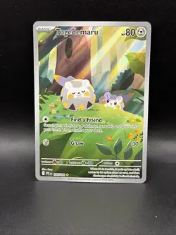Togedemaru Pokemon Phantasmal Flames 104/094 Illustration Rare Full Art Holo - Image 1