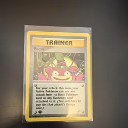 Pokemon Recall 109/132 Gym Heroes Unlimited Regular Uncommon English - Image 1