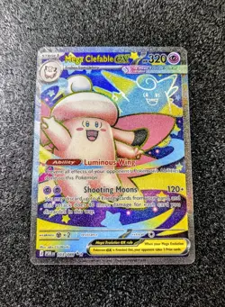 Mega Clefable ex 103/088 Ultra Rare Perfect Order Pokemon Near Mint - Image 1