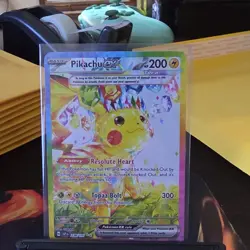 Pokemon Pikachu ex 238/191 Sv08 Surging Sparks Special Illustration Rare Holo - Image 1