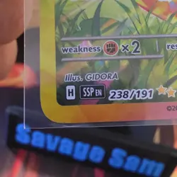 Pokemon Pikachu ex 238/191 Sv08 Surging Sparks Special Illustration Rare Holo - Image 3