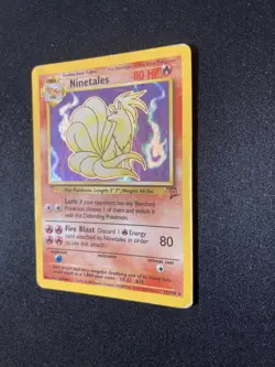 Pokemon TCG Ninetales Base Set 2 13/130 Holo Unlimited Holo Rare - Image 3
