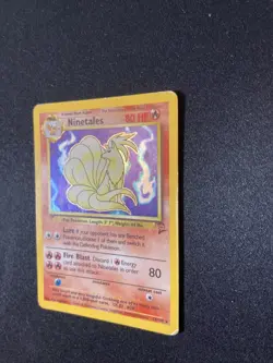 Pokemon TCG Ninetales Base Set 2 13/130 Holo Unlimited Holo Rare - Image 4