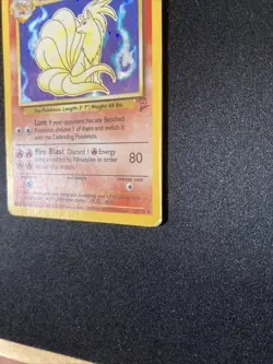 Pokemon TCG Ninetales Base Set 2 13/130 Holo Unlimited Holo Rare - Image 5