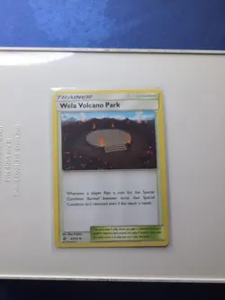 Wela Volcano Park 63/70 Uncommon Dragon Majesty NM Pokemon TCG - Image 1