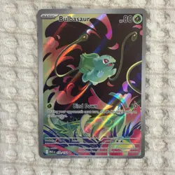 Bulbasaur Mega Evolution Special Illustration Rare 133/132 Pokemon TCG - Image 1
